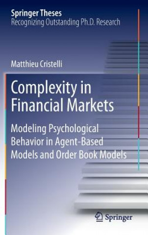 Kniha Complexity in Financial Markets Matthieu Cristelli