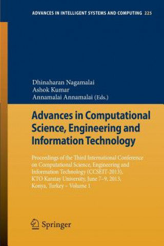 Kniha Advances in Computational Science, Engineering and Information Technology Dhinaharan Nagamalai