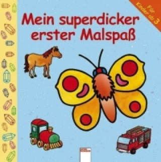 Kniha Mein superdicker erster Malspass Birgitta Nicolas
