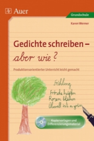 Книга Gedichte schreiben - aber wie?, m. 1 CD-ROM Karen Werner