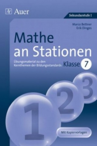 Book Mathe an Stationen, Klasse 7 Marco Bettner