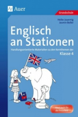 Kniha Englisch an Stationen, Klasse 4 Jasmin Boller