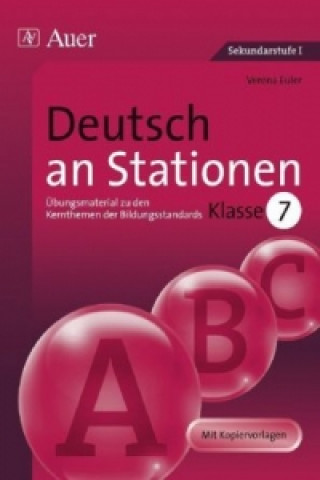 Книга Deutsch an Stationen, Klasse 7 Verena Euler