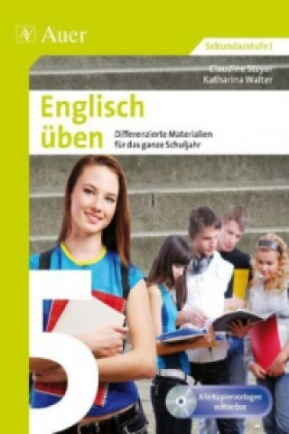 Книга Englisch üben Klasse 5, m. 1 CD-ROM Claudine Steyer