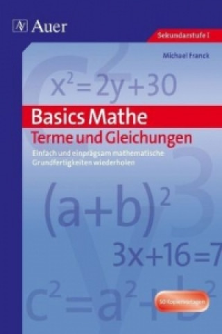 Knjiga Basics Mathe, Terme und Gleichungen Michael Frank