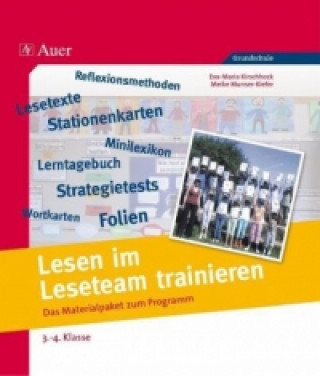 Kniha Lesen im Leseteam trainieren, 3./4.Klasse (Materialpaket), m. CD-ROM Eva-Maria Kirschhock