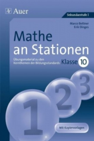 Livre Mathe an Stationen, Klasse 10 Marco Bettner