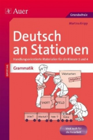 Книга Deutsch an Stationen SPEZIAL - Grammatik 3-4 Martina Knipp