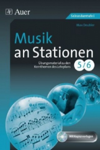 Kniha Musik an Stationen 5-6, m. 1 CD-ROM Alexander Eckhardt