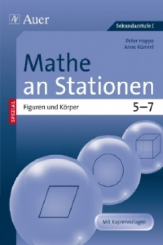 Książka Mathe an Stationen spezial  Figuren und Körper 5-7 Peter Hoppe