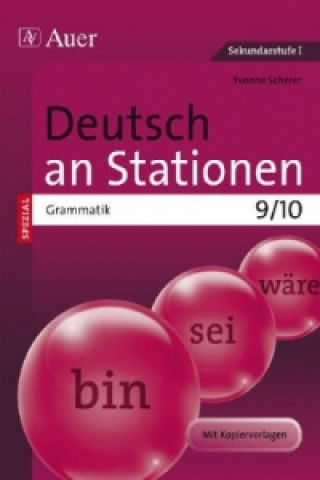 Książka Deutsch an Stationen SPEZIAL - Grammatik 9/10 Yvonne Scherer