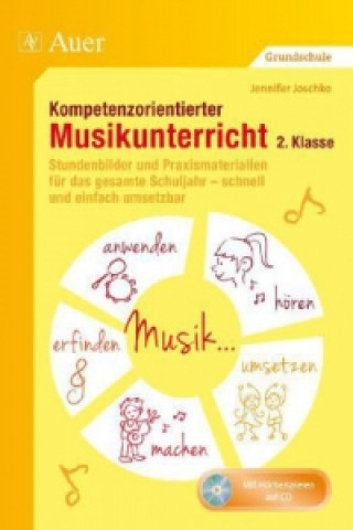 Книга Kompetenzorientierter Musikunterricht 2. Klasse, m. 1 CD-ROM Jennifer Joschko