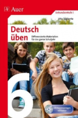 Könyv Deutsch üben Klasse 6, m. 1 CD-ROM Vito Tagliente