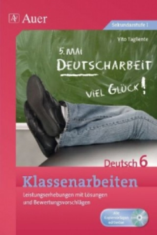 Livre Klassenarbeiten Deutsch 6, m. 1 CD-ROM Vito Tagliente