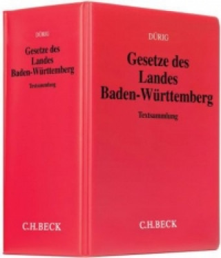 Könyv Dürig Gesetze des Landes Baden-Württemberg (Pflichtabnahme) Günter Dürig