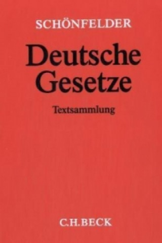 Carte Deutsche Gesetze, Grundwerk ohne Fortsetzung Heinrich Schönfelder