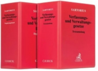 Książka Sartorius 1 Verfassungs- und Verwaltungsgesetze der Bundesrepublik Deutschland. Sartorius 1 Verfassungs- und Verwaltungsgesetze, Ergänzungsband, 2 Ord Carl Sartorius