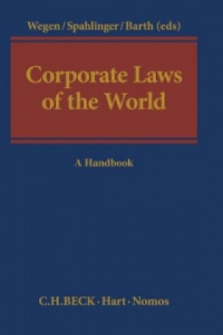 Kniha Corporate Laws of the World Gerhard Wegen