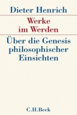 Kniha Werke im Werden Dieter Henrich