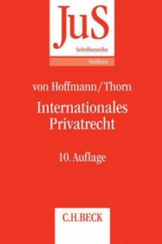 Kniha Internationales Privatrecht Bernd von Hoffmann