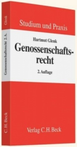 Kniha Genossenschaftsrecht Hartmut Glenk