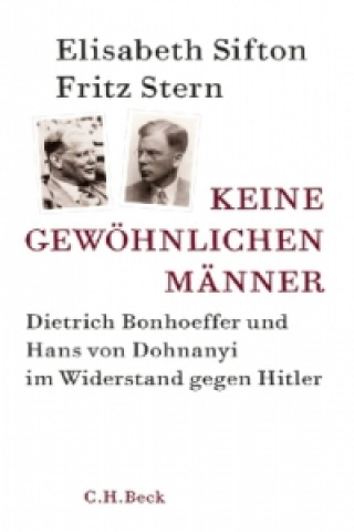 Boek Keine gewöhnlichen Männer Elisabeth Sifton