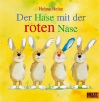 Kniha Der Hase mit der roten Nase Helme Heine