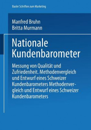 Carte Nationale Kundenbarometer Manfred Bruhn