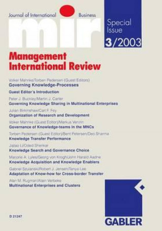 Книга Governing Knowledge-Processes Volker Mahnke