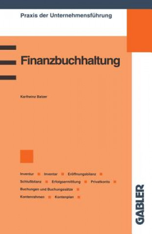 Könyv Finanzbuchhaltung Karlheinz Balzer