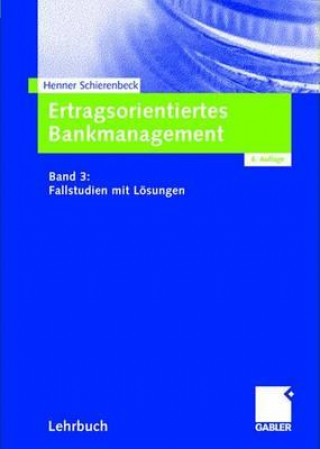 Book Ertragsorientiertes Bankmanagement Henner Schierenbeck