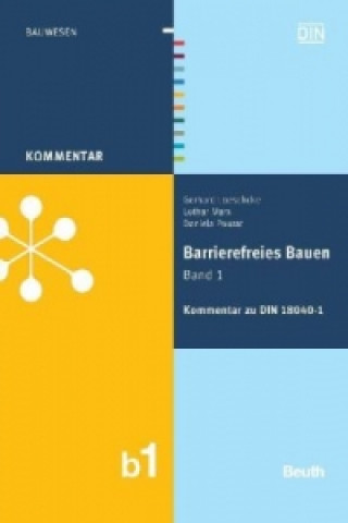 Carte Barrierefreies Bauen. Bd.1 Gerhard Loeschcke