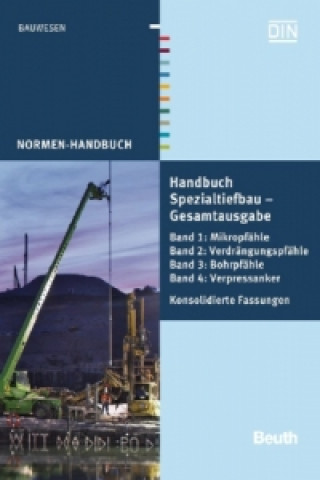 Kniha Handbuch Spezialtiefbau, 4 Bde. Britta Grotewold