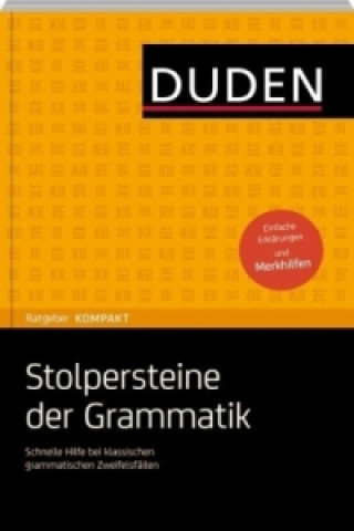 Könyv Duden Stolpersteine der Grammatik 