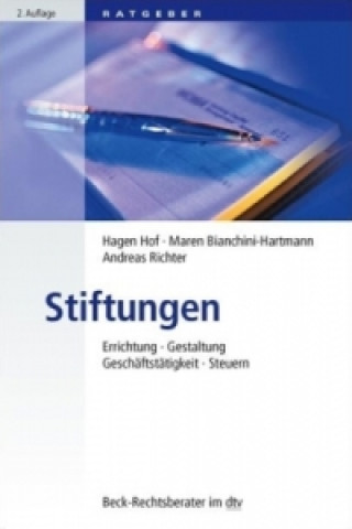 Könyv Stiftungen Hagen Hof