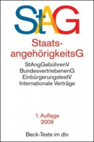 Buch StaatsangehörigkeitsG (StAG) 