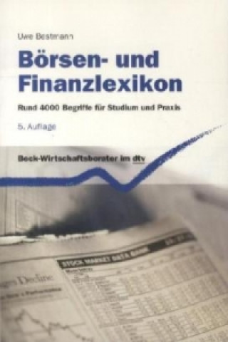 Książka Börsen- und Finanzlexikon Uwe Bestmann