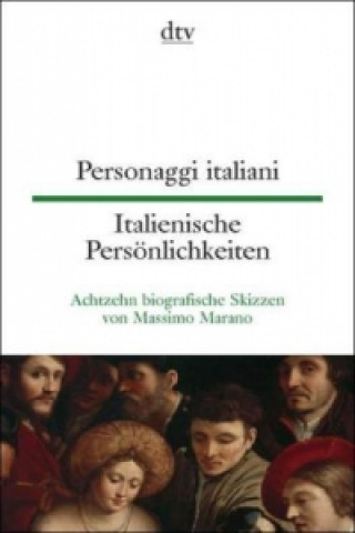 Könyv Personaggi italiani Italienische Persönlichkeiten. Personaggi italiani Massimo Marano