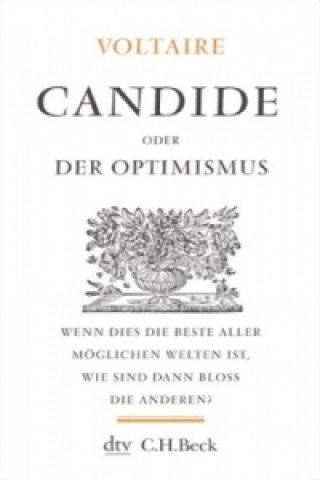 Carte Candide oder der Optimismus Voltaire