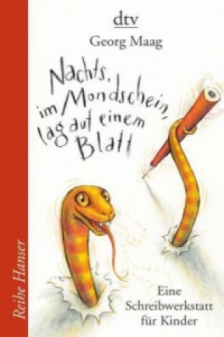 Libro Nachts, im Mondschein, lag auf einem Blatt Georg Maag