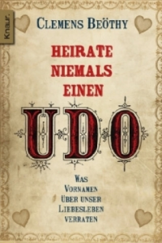 Carte Heirate niemals einen Udo Clemens Beöthy