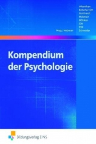 Könyv Kompendium der Psychologie Hermann Hobmair