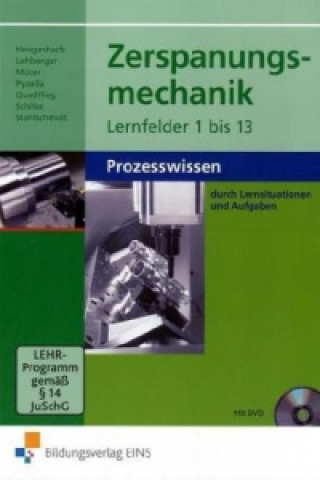 Książka Zerspanungsmechanik Lernfelder 1-13 Klaus Hengesbach