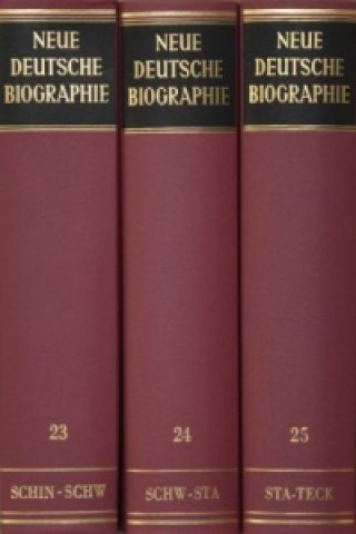 Carte Neue Deutsche Biographie. Bayerische Akademie der Wissenschaften. Historische Kommission