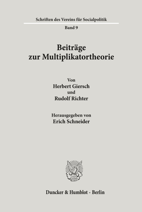 Buch Beiträge zur Multiplikatortheorie. Erich Schneider