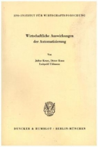 Carte Wirtschaftliche Auswirkungen der Automatisierung. Julius Kruse