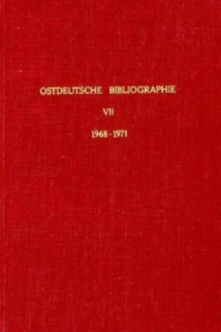 Carte Ostdeutsche Bibliographie. Herbert Marzian
