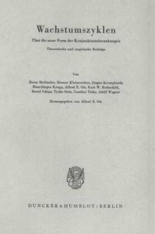 Knjiga Wachstumszyklen. Alfred E. Ott