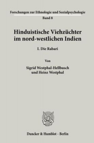 Książka Hinduistische Viehzüchter im nord-westlichen Indien. Sigrid Westphal-Hellbusch