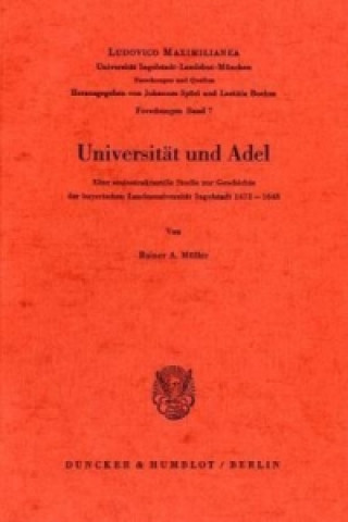 Carte Universität und Adel. Rainer A. Müller